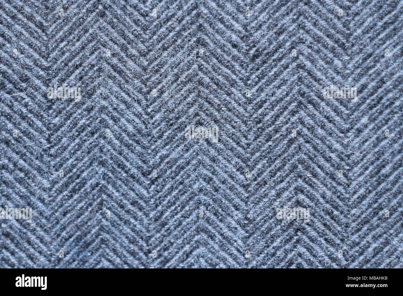 Tweed gris textile pattern. Textures et fonds Banque D'Images