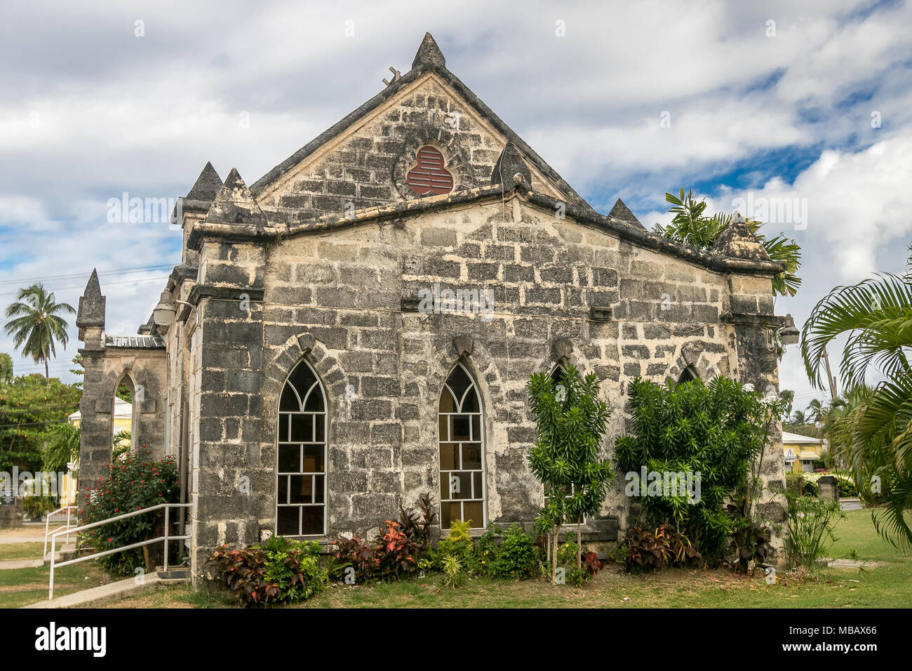 L'Église méthodiste, Circuit Street-Speightstown James à Holetown, Barbados. La Barbade est dit d'avoir le plus d'églises par habitant. Banque D'Images