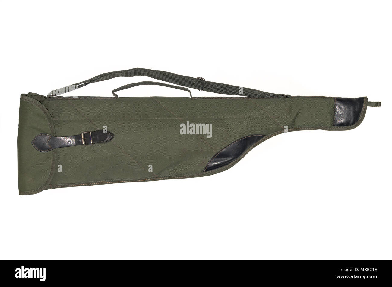 Housse de transport pour une chasse à canon lisse ou sports double-canon fusil utilisé pour le transport Banque D'Images Housse de transport pour une chasse à canon lisse ou sports double-canon fusil utilisé pour le transport Banque D'Images