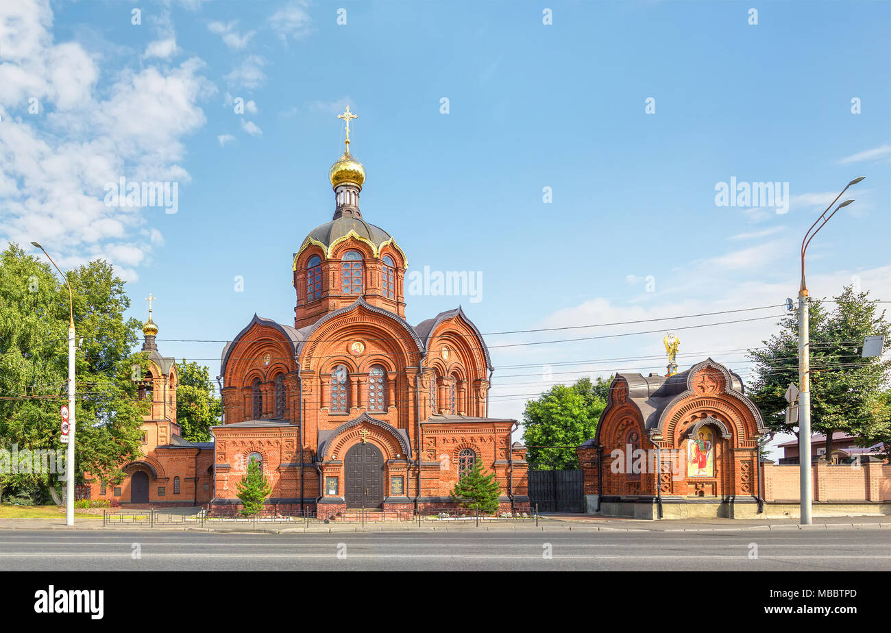 Temple de l'Archange Michael à Vladimir. La Russie Banque D'Images