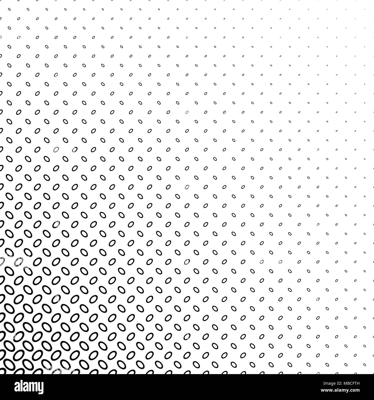 Noir blanc ellipse diagonale motif de fond Illustration de Vecteur