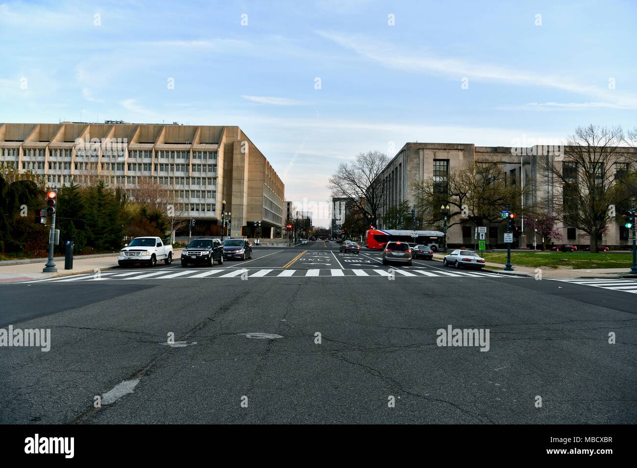 Centre-ville de Washington DC, USA Banque D'Images