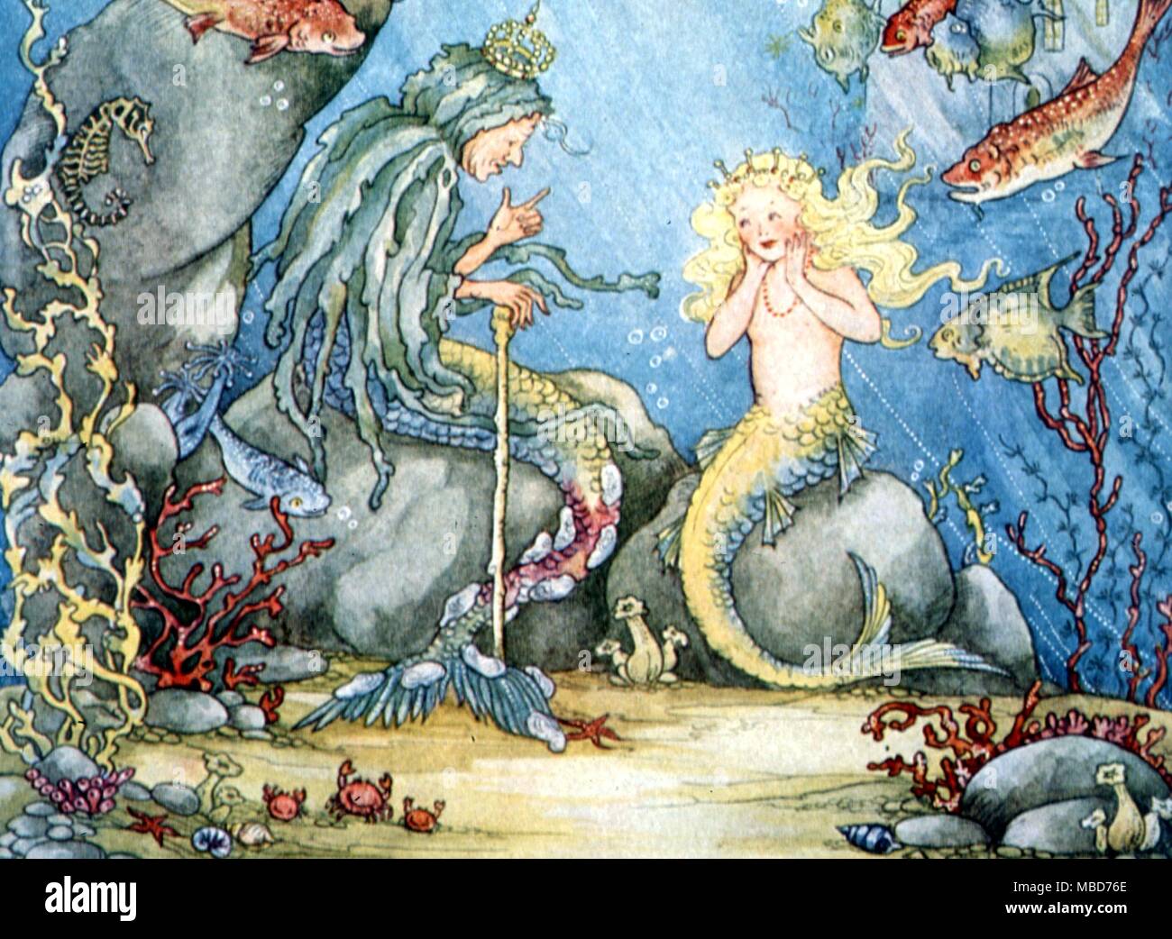 Contes - La Petite Sirène - écouter les contes du monde au-dessus de la