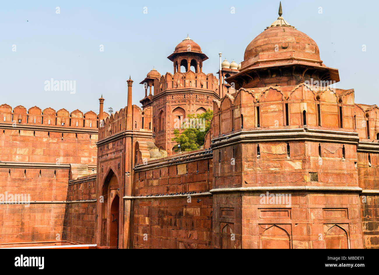 Vieux fort rouge delhi Banque de photographies et d’images à haute résolution Alamy