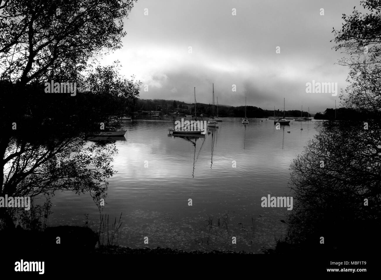 Vues d'automne du Lake District Banque D'Images