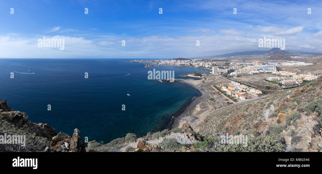 Los Cristianos à Tenerife Banque D'Images