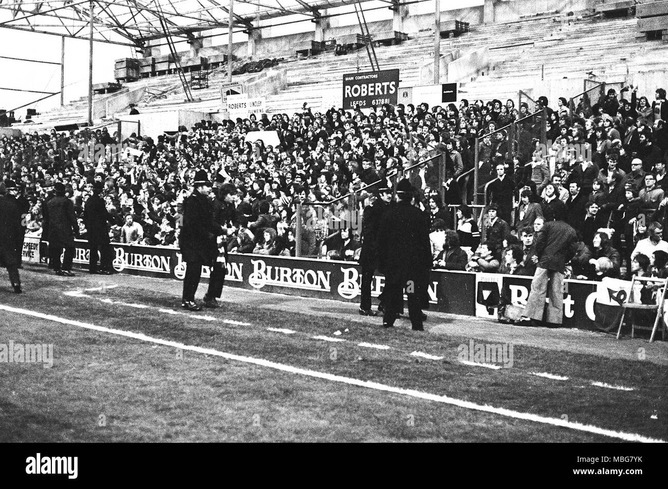 Crdiff 1975 v Leeds Banque D'Images