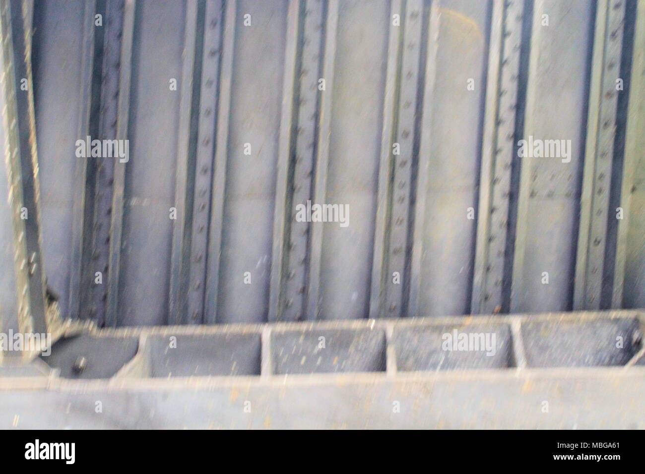 Arrière-plan de métal ou de texture avec la plaque filetée pattern Banque D'Images