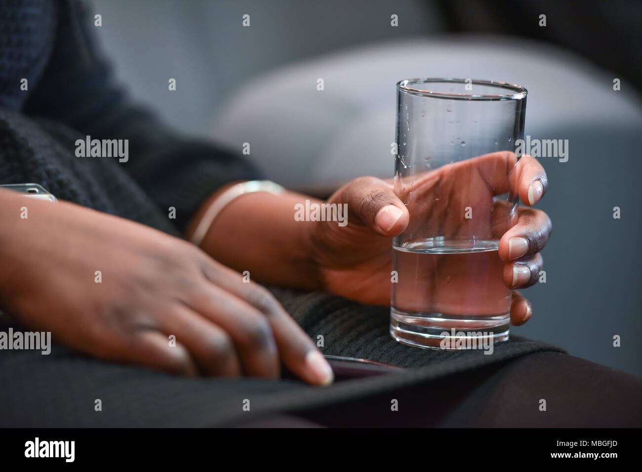 Retenir l'eau Banque D'Images