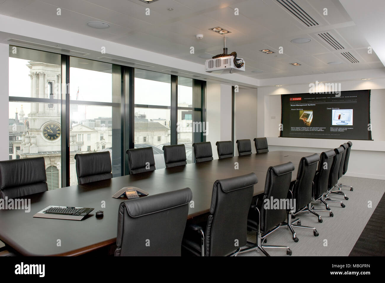 Salle de conférence Banque D'Images