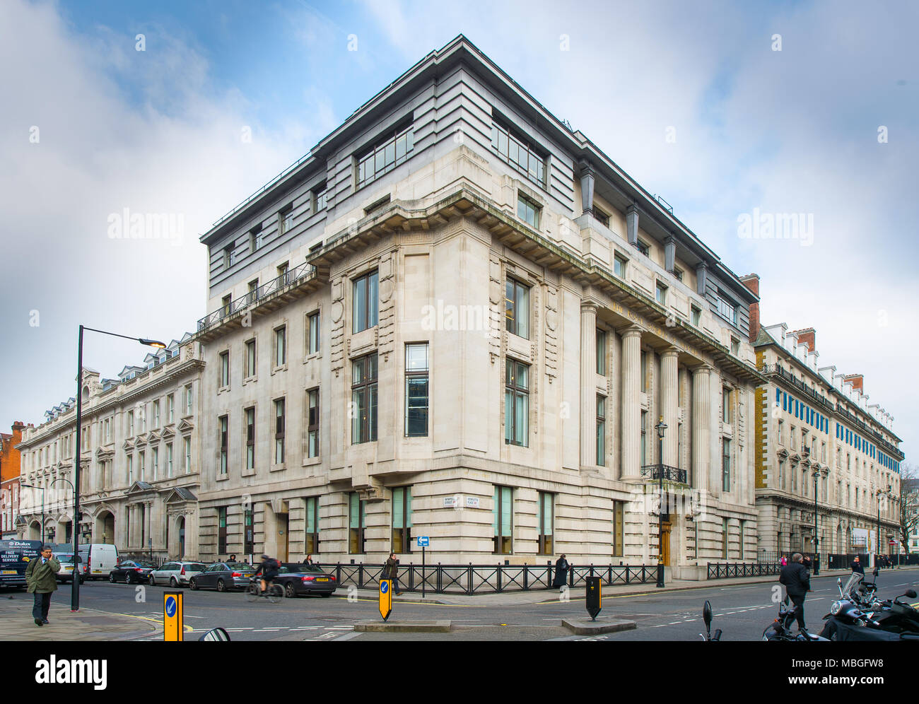 La Société royale de médecine Banque D'Images