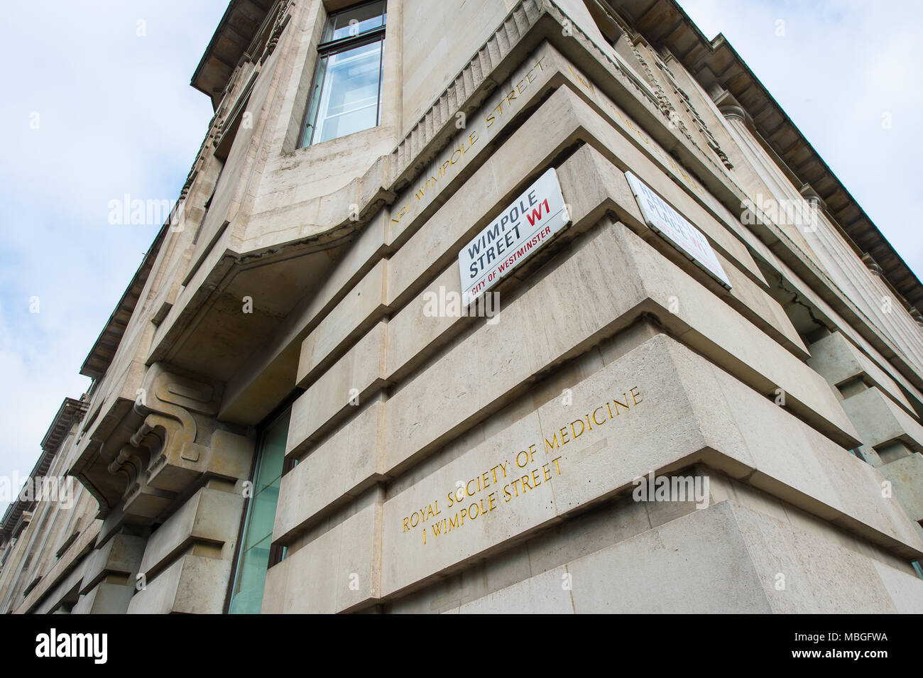 La Société royale de médecine Banque D'Images