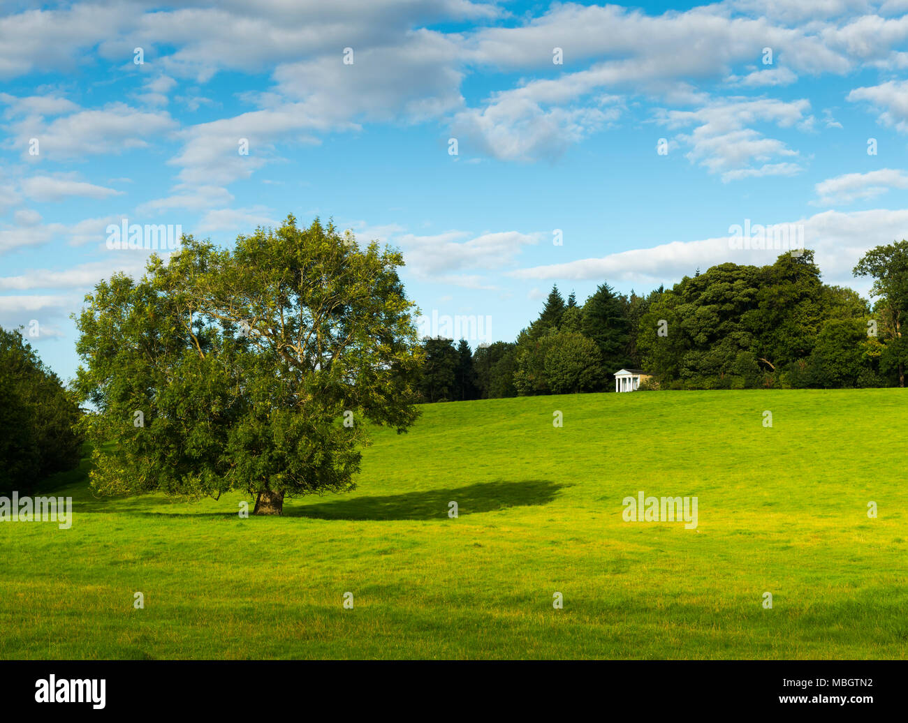 La folie de Godmersham Park, un domaine dans le Kent avec des attaches à Jane Austen. Banque D'Images