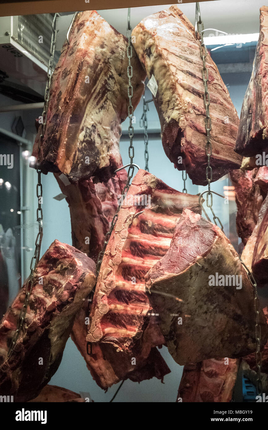 Mûri sur l'affichage du boeuf Banque D'Images