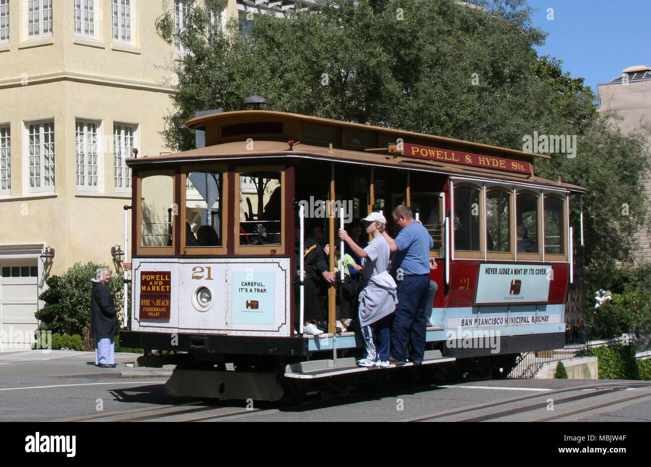 9,5 MPH assez rapide pour les touristes Banque D'Images