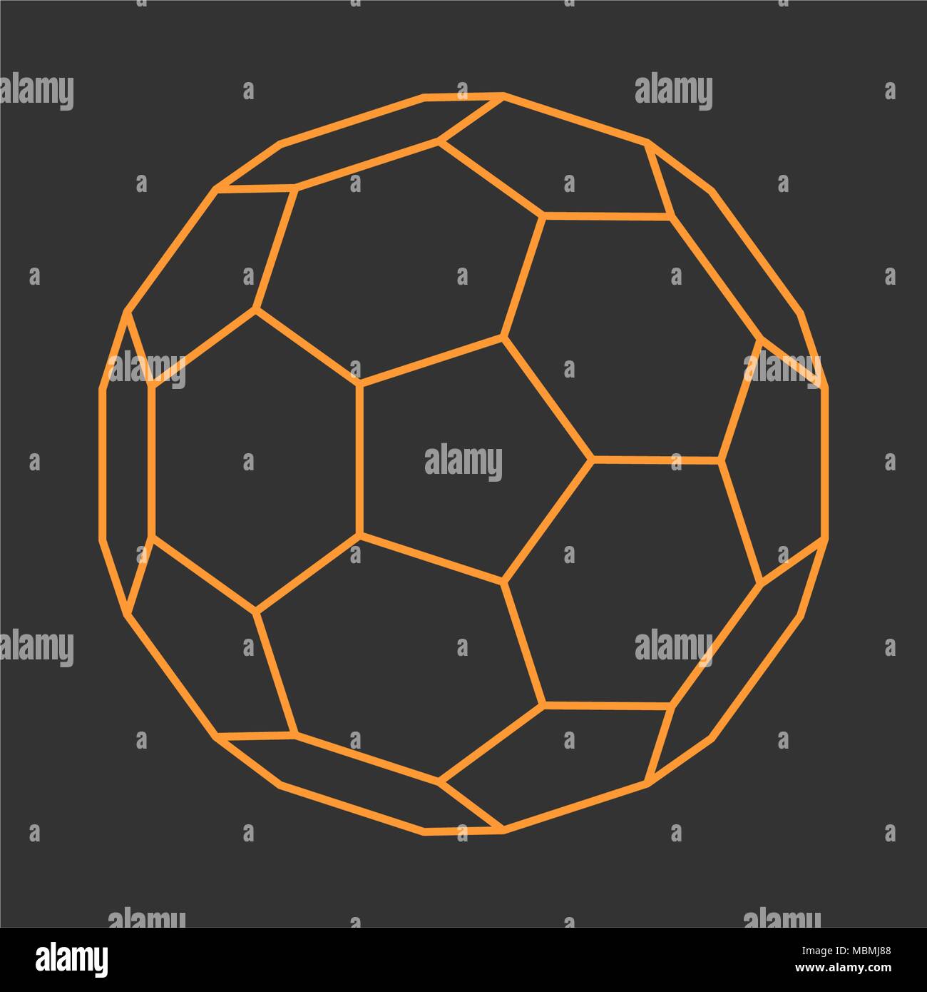 La forme géométrique abstraite Illustration de Vecteur