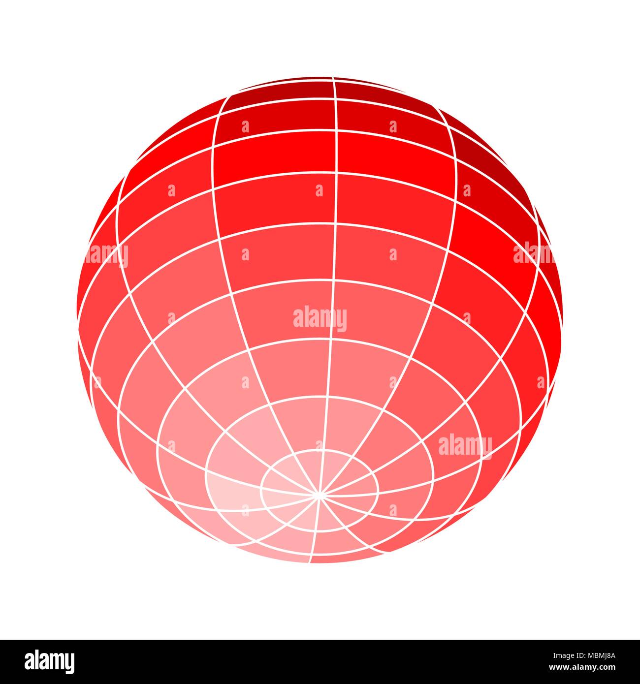 La forme géométrique abstraite Illustration de Vecteur