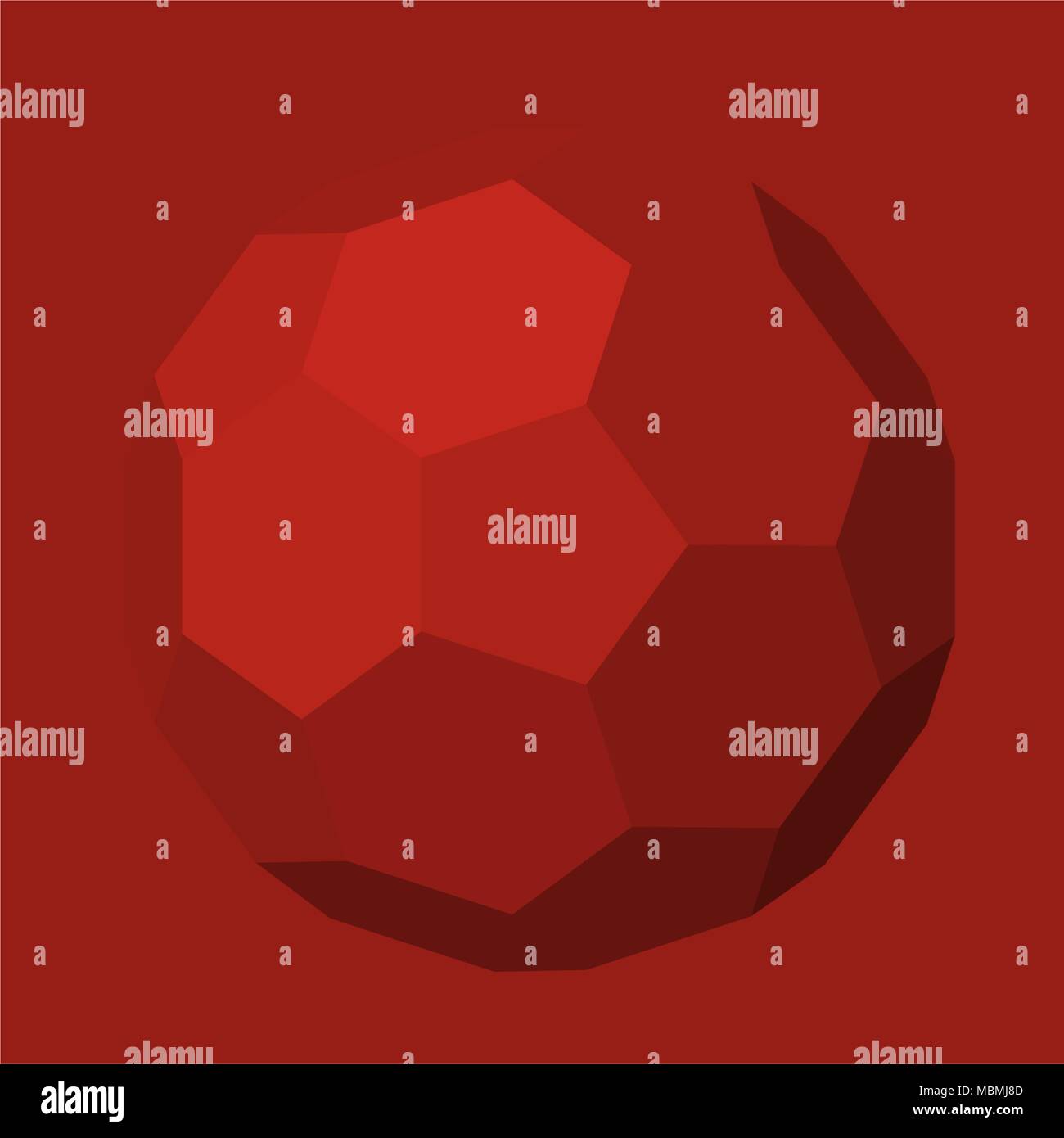 La forme géométrique abstraite Illustration de Vecteur