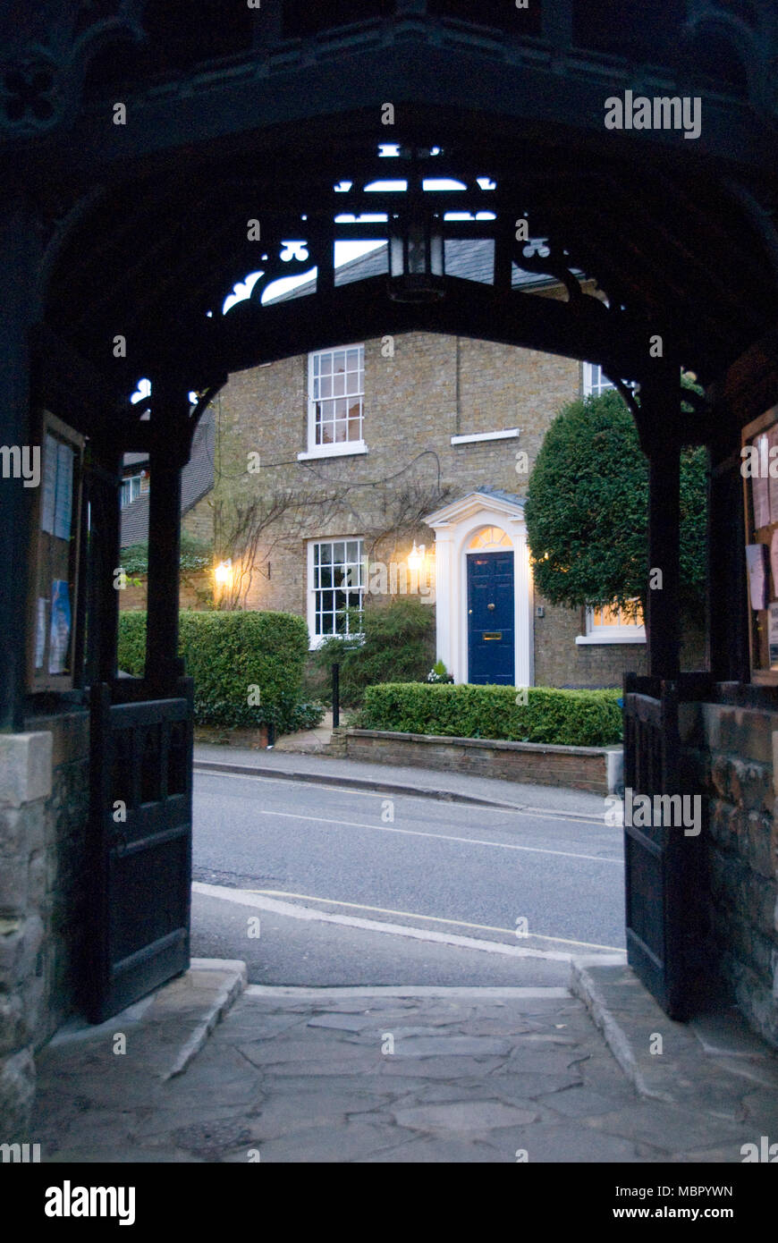L'église de St Jean Baptiste Banque D'Images