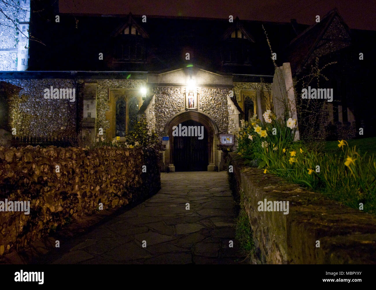 L'église de St Jean Baptiste Banque D'Images