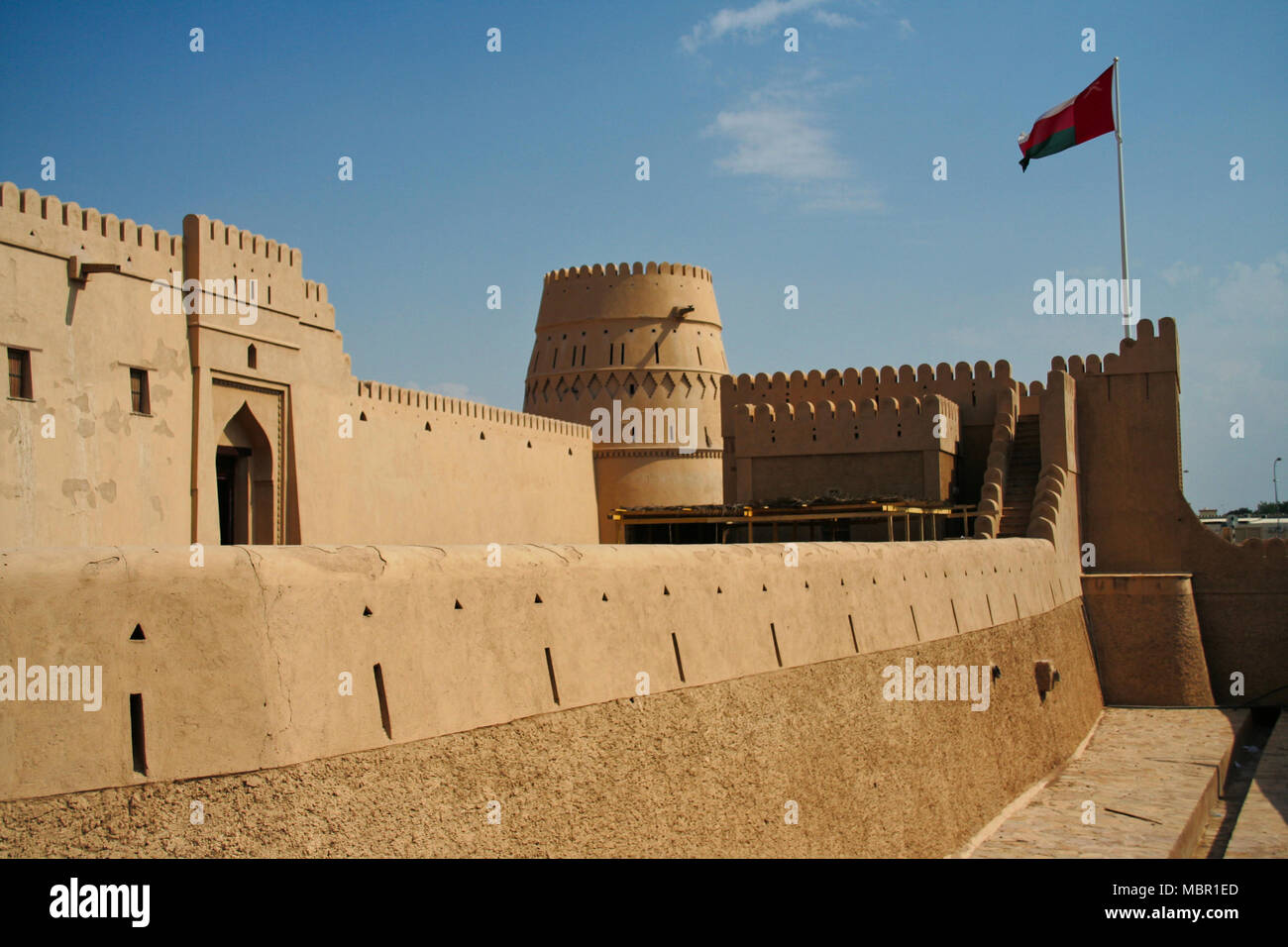 Fort à Buraimi, Oman Banque D'Images