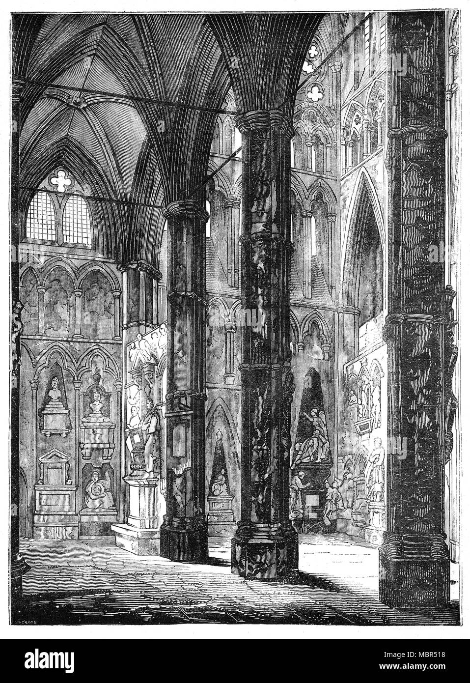 Animaux domestiques Corner de l'abbaye de Westminster, officiellement intitulée la Collégiale de Saint Pierre à Westminster, une grande église abbatiale gothique, principalement dans la ville de Westminster, Londres, Angleterre. C'est l'endroit traditionnel de couronnement et de sépulture pour l'anglais et, plus tard, monarques britanniques. Entre 1540 et 1556, l'abbaye avait le statut d'une cathédrale. Depuis 1560, le bâtiment n'est plus une abbaye ou une cathédrale, au lieu d'avoir le statut d'une église d'Angleterre 'Royal'-une église particulière responsable directement au souverain. Banque D'Images