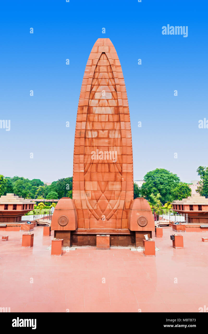 Mémorial de Jallianwala Bagh, à Amritsar, Punjab, India Banque D'Images