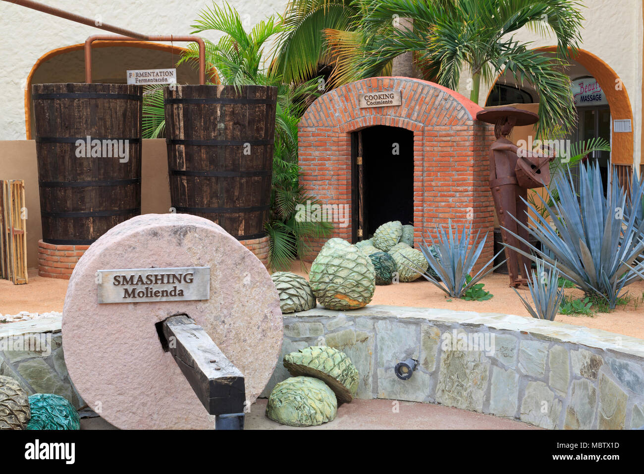 Phare de tequila, Cabo San Lucas, Baja California Sur, Mexique Banque D'Images