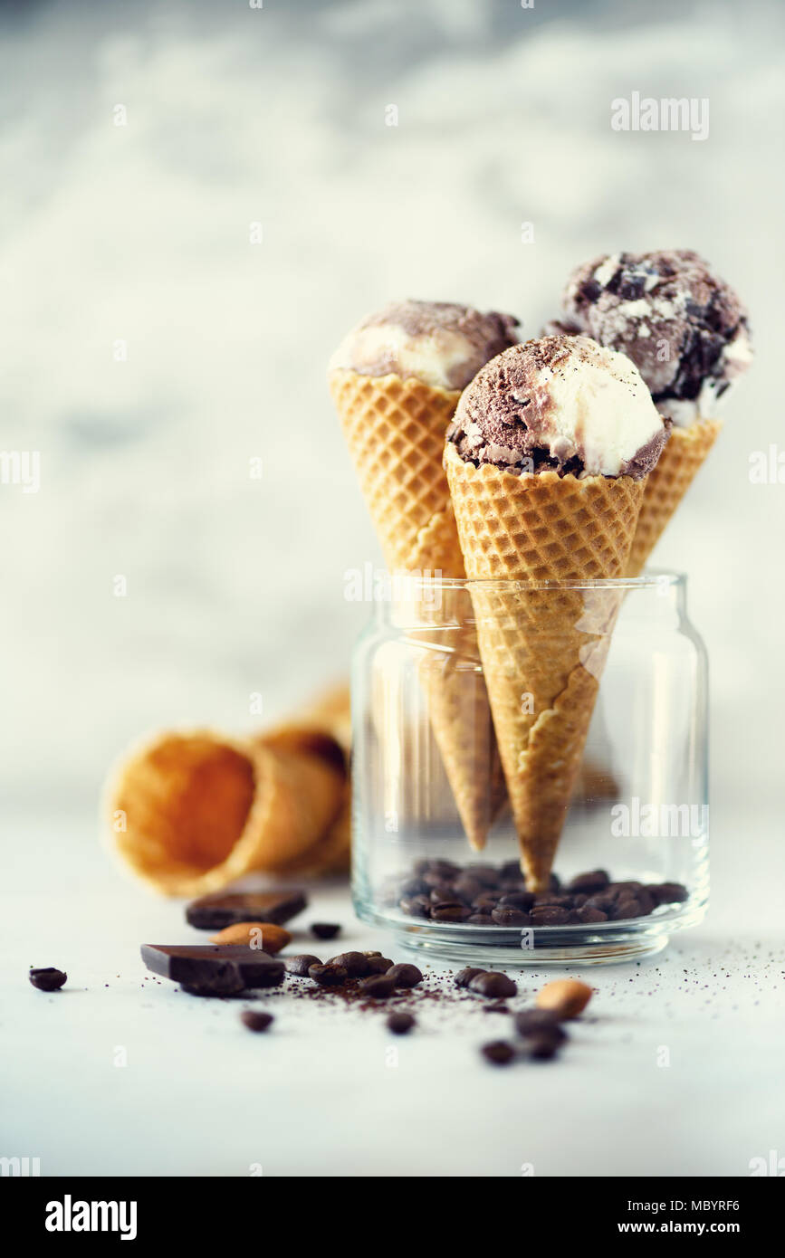 De Glace Au Chocolat Banque d'image et photos Alamy