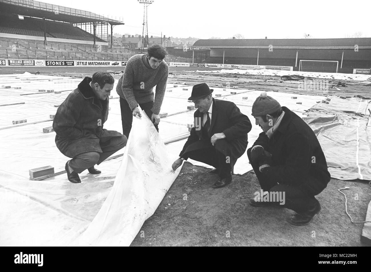 Allan Clarke à Elland Road Banque D'Images