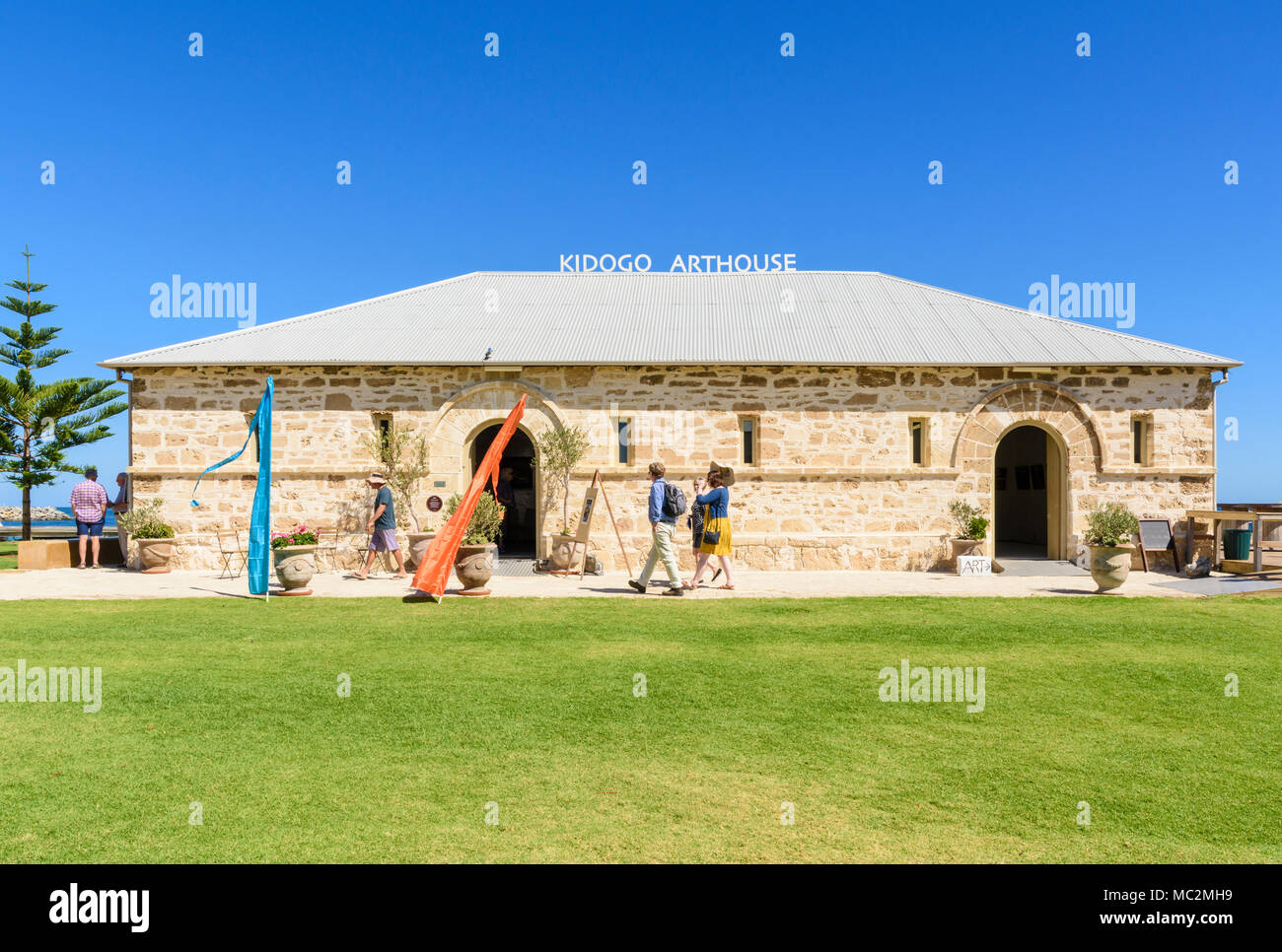 Le bâtiment historique classé Art et Essai Kidogo, Fremantle, Australie occidentale, Australie Banque D'Images