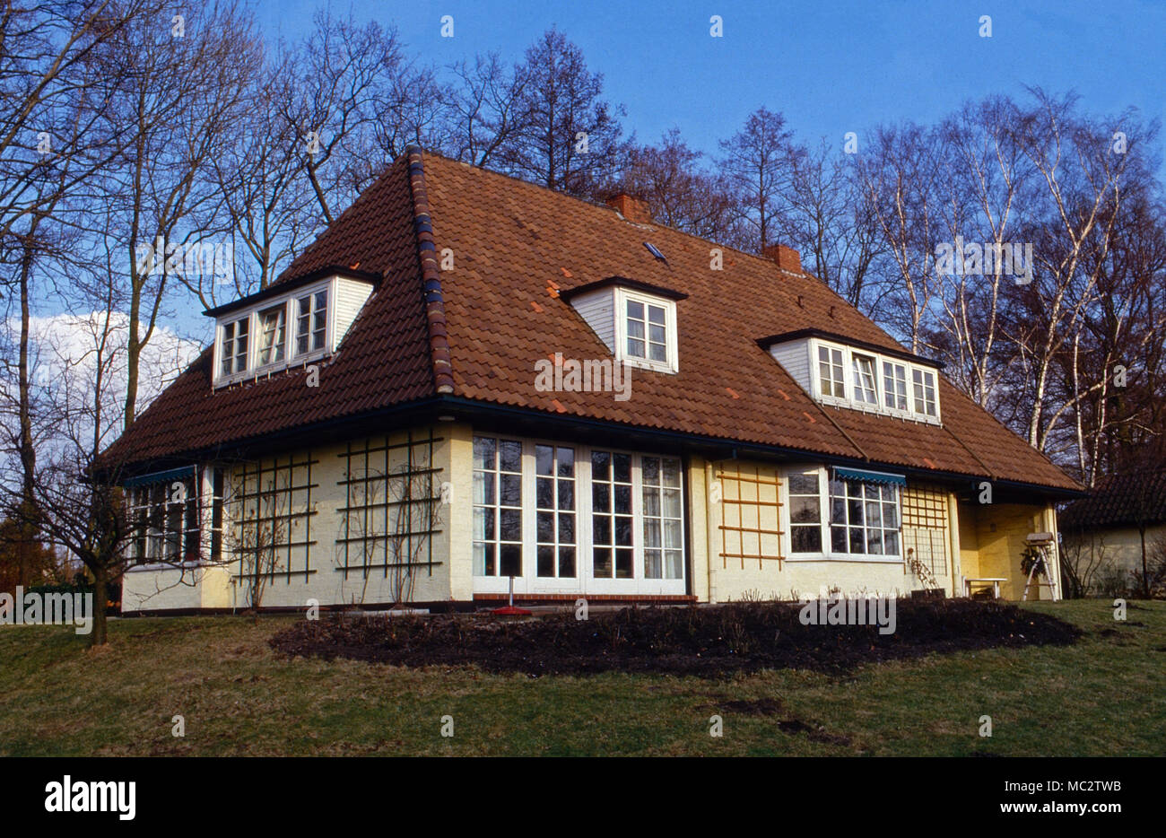Das Haus Der Familie Von Deutschland Fischerhude Preussen En 1986