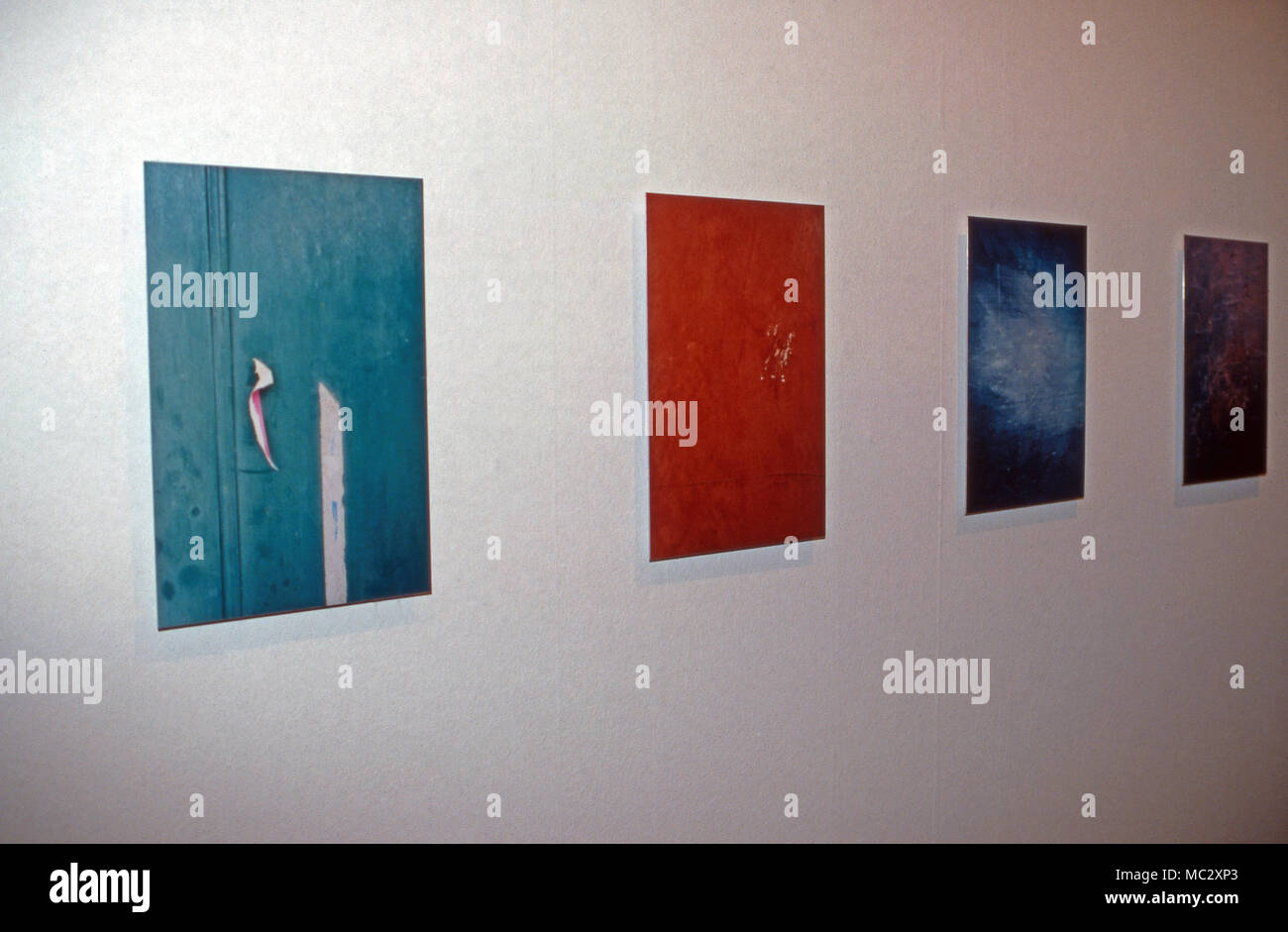 Dennis Hopper, acteurs et actrices amerikanischer als Künstler und régisseur, à Düsseldorf, Deutschland 1998. Acteur et réalisateur Dennis Hopper en tant qu'artiste à Duesseldorf, Allemagne 1998. Banque D'Images