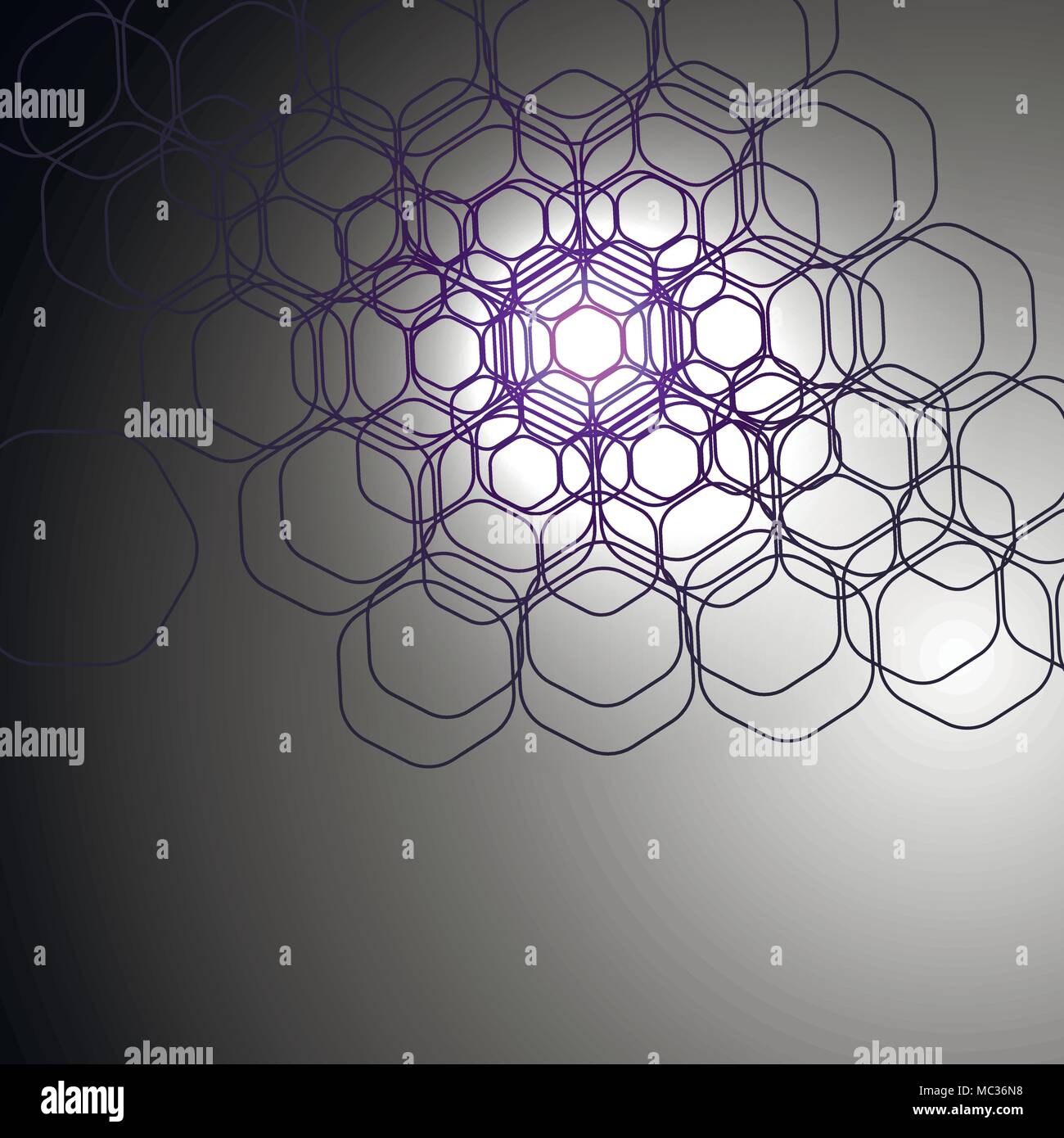 Concept de scénario futuriste. Contexte moderne. Illustration de Vecteur