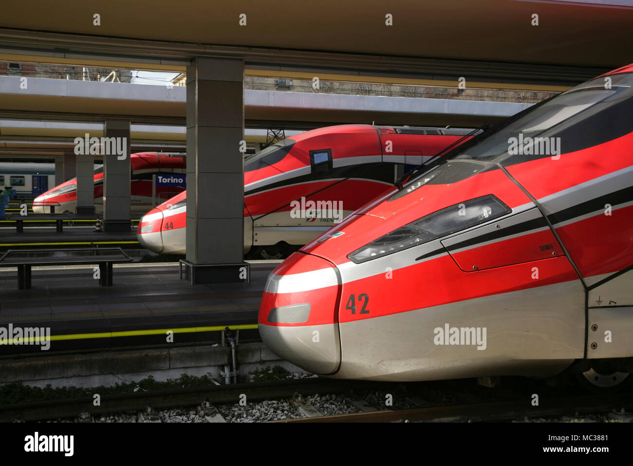 Frecciarossa 1000 (Rte 400) 400km/h, les trains à grande vitesse à la ...