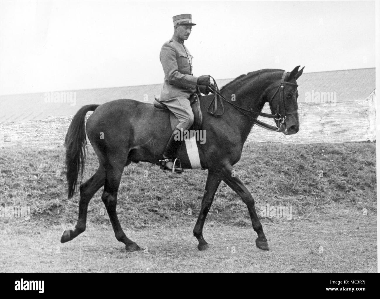 Hans Moser de Suisse, champion olympique lors des Jeux Olympiques de Londres 1948 Banque D'Images