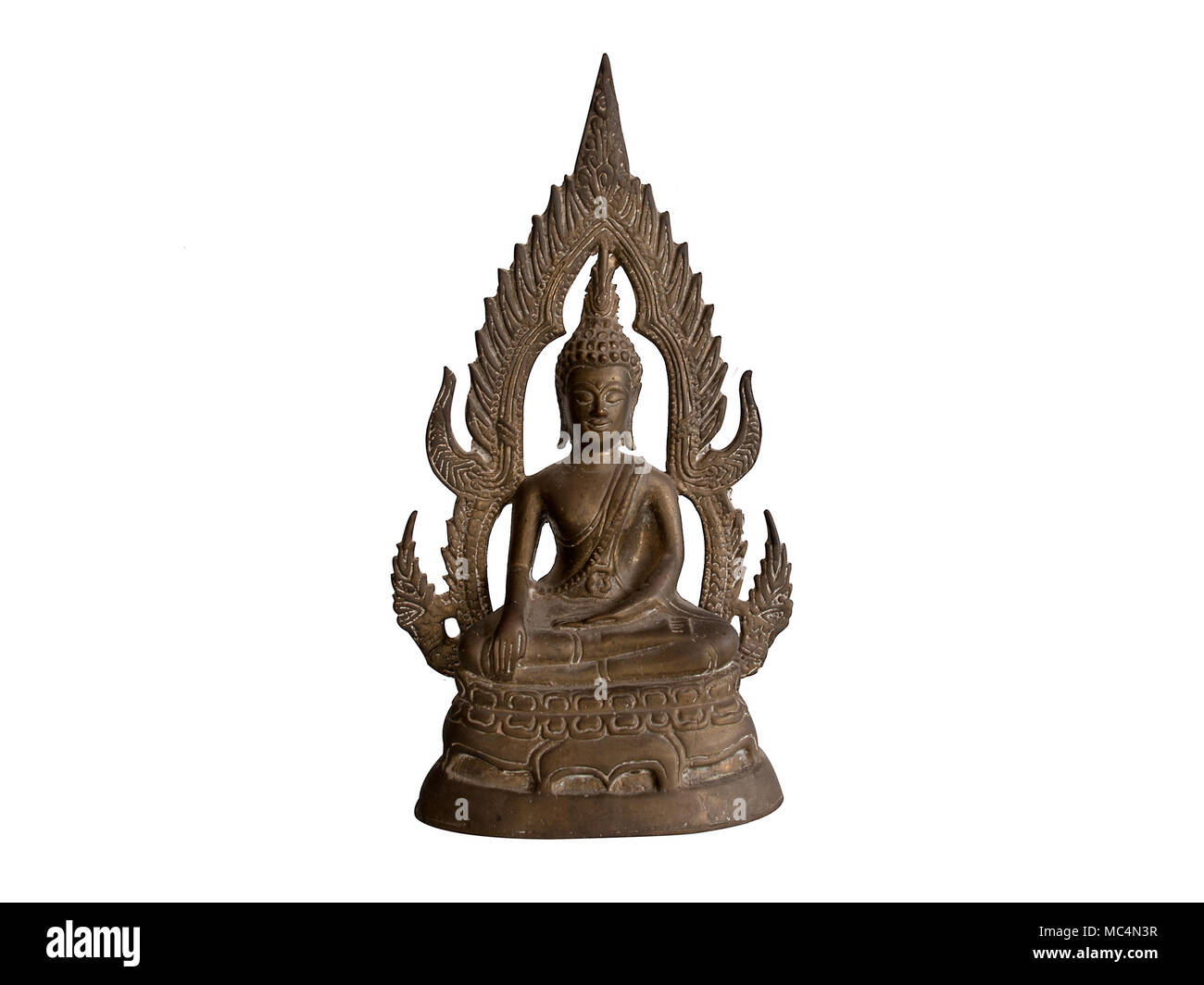 Thaïlande Bouddha , signe que nous n'oubliez pas le Seigneur Bouddha. Banque D'Images