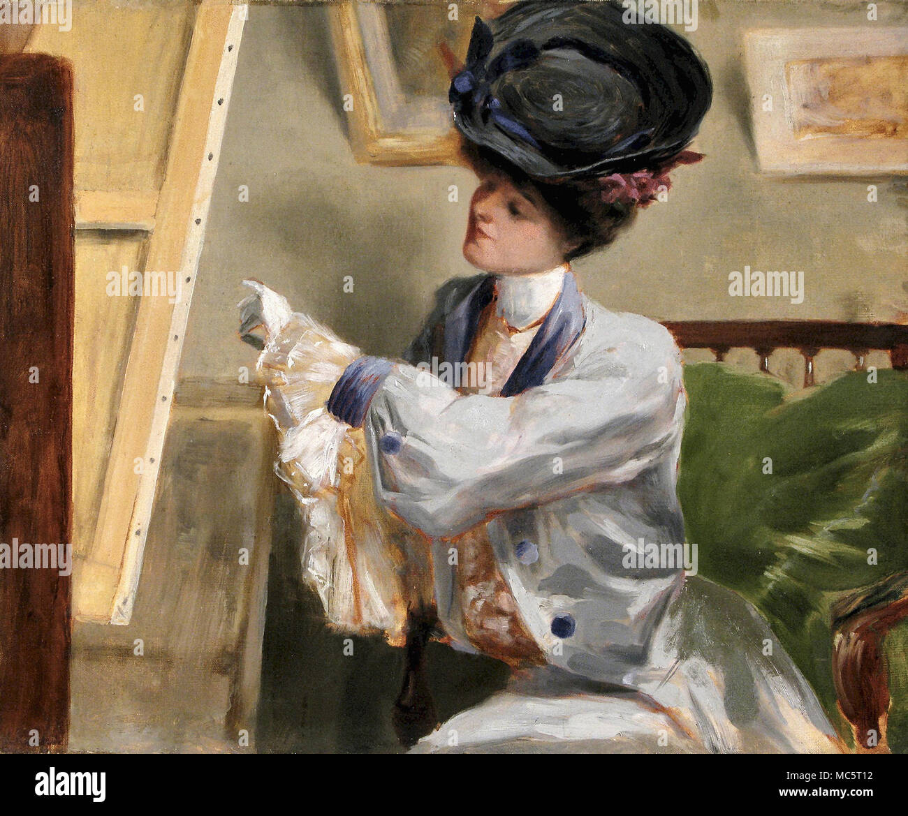 Raven-Hill Leonard - Le critique d'Art Banque D'Images