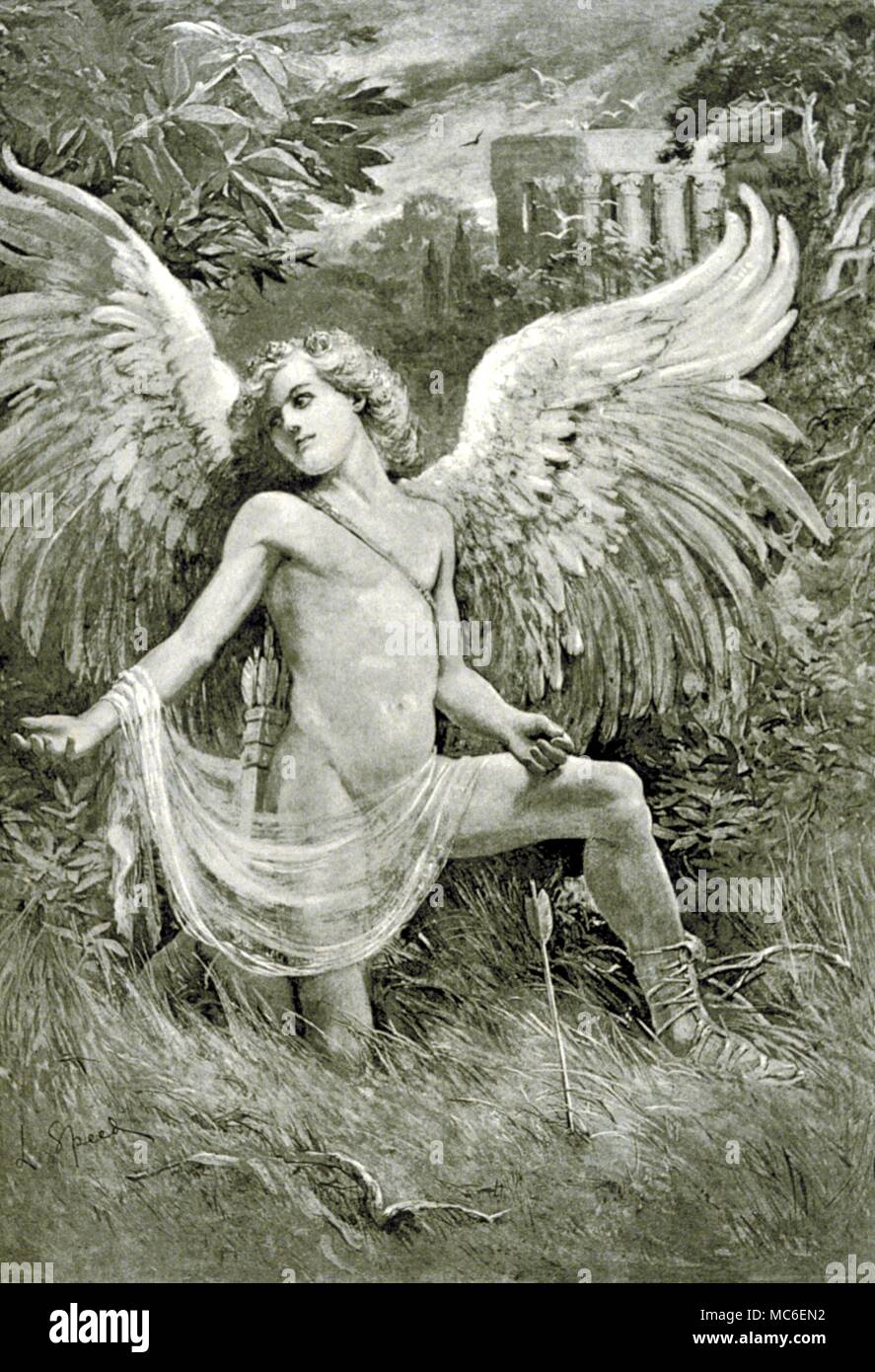 La mythologie grecque Cupidon. La gratuité de l