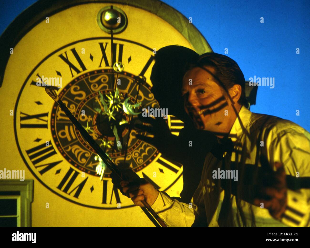 Chiffres sur une horloge Banque de photographies et d'images à haute  résolution - Alamy
