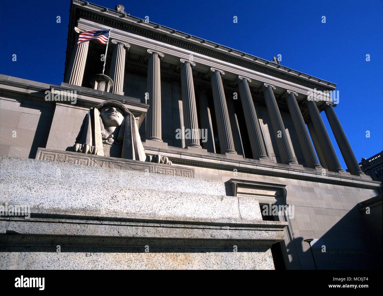 TEMPLE maçonnique. L'extérieur de la Temple Maçonnique du Conseil suprême, le sud du territoire, Washington DC Banque D'Images