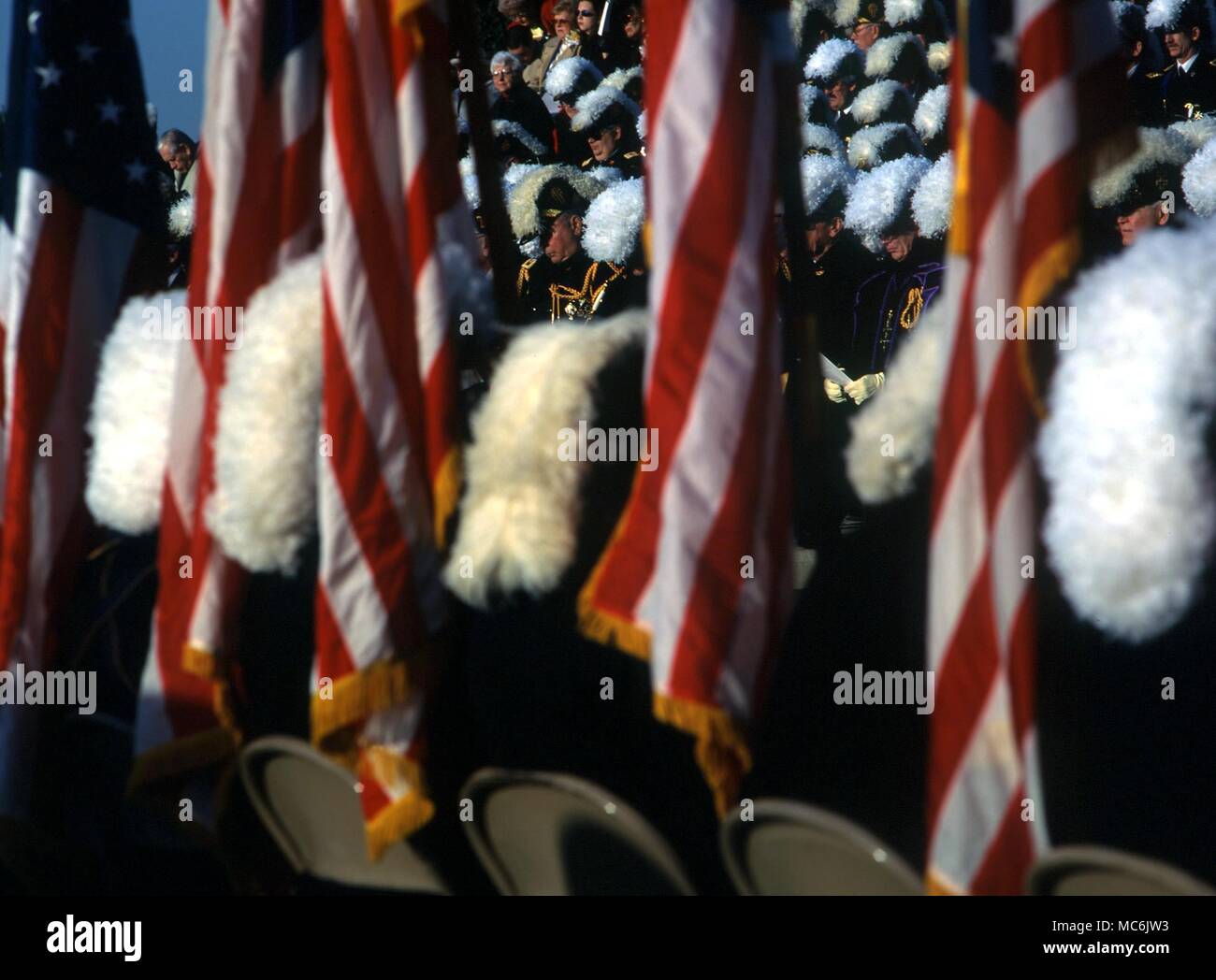 - Maçonniques TEMPLIERS. Le rassemblement de Pâques des Templiers maçonniques à la George Washington Masonic Memorial Hall, Alexandrie (au sud de Washington DC) en 1998 Banque D'Images