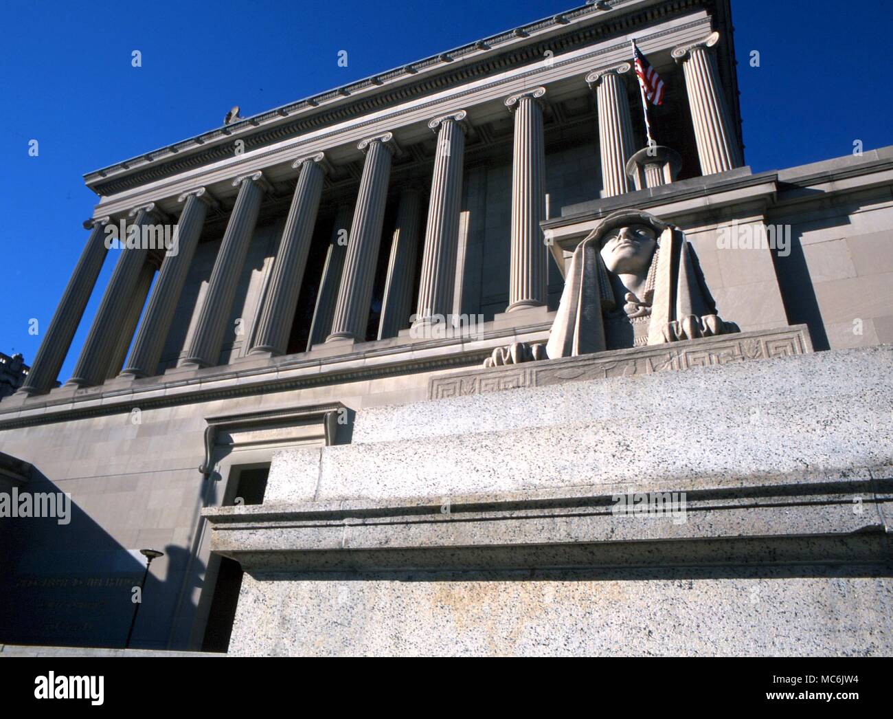TEMPLE maçonnique. L'extérieur de la Temple Maçonnique du Conseil suprême, le sud du territoire, Washington DC Banque D'Images