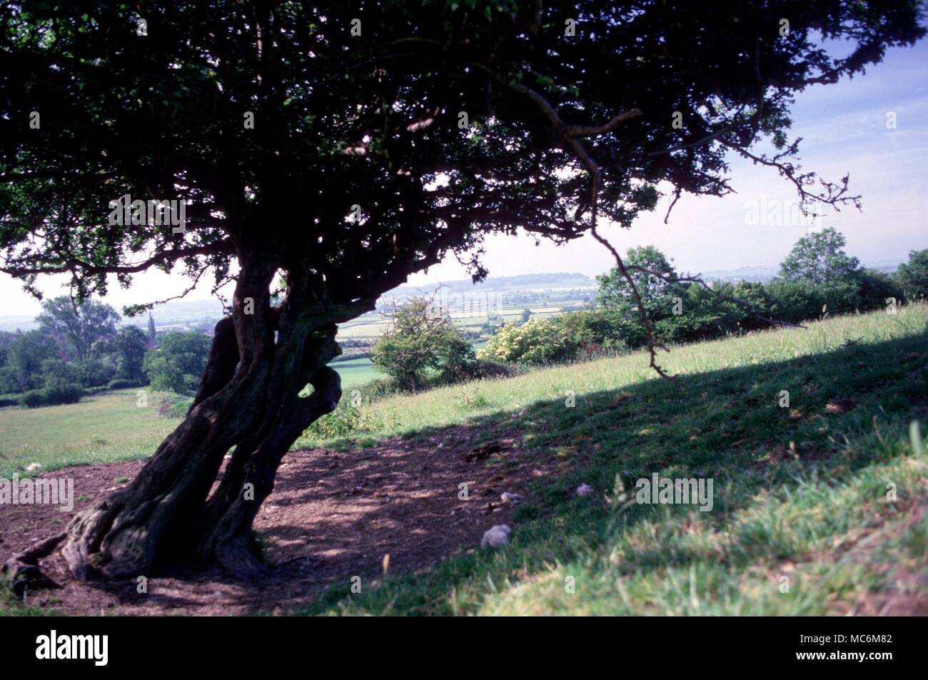 Lieux hantés - Fribourg. Grange Hill au nord-ouest de village Archennes (mâles) est dit être hanté par un chasseur sans tête qui fait de sa meute de chiens à Mill Hill. Il est dit qu'un ancien propriétaire de la Grange de Belley. Banque D'Images