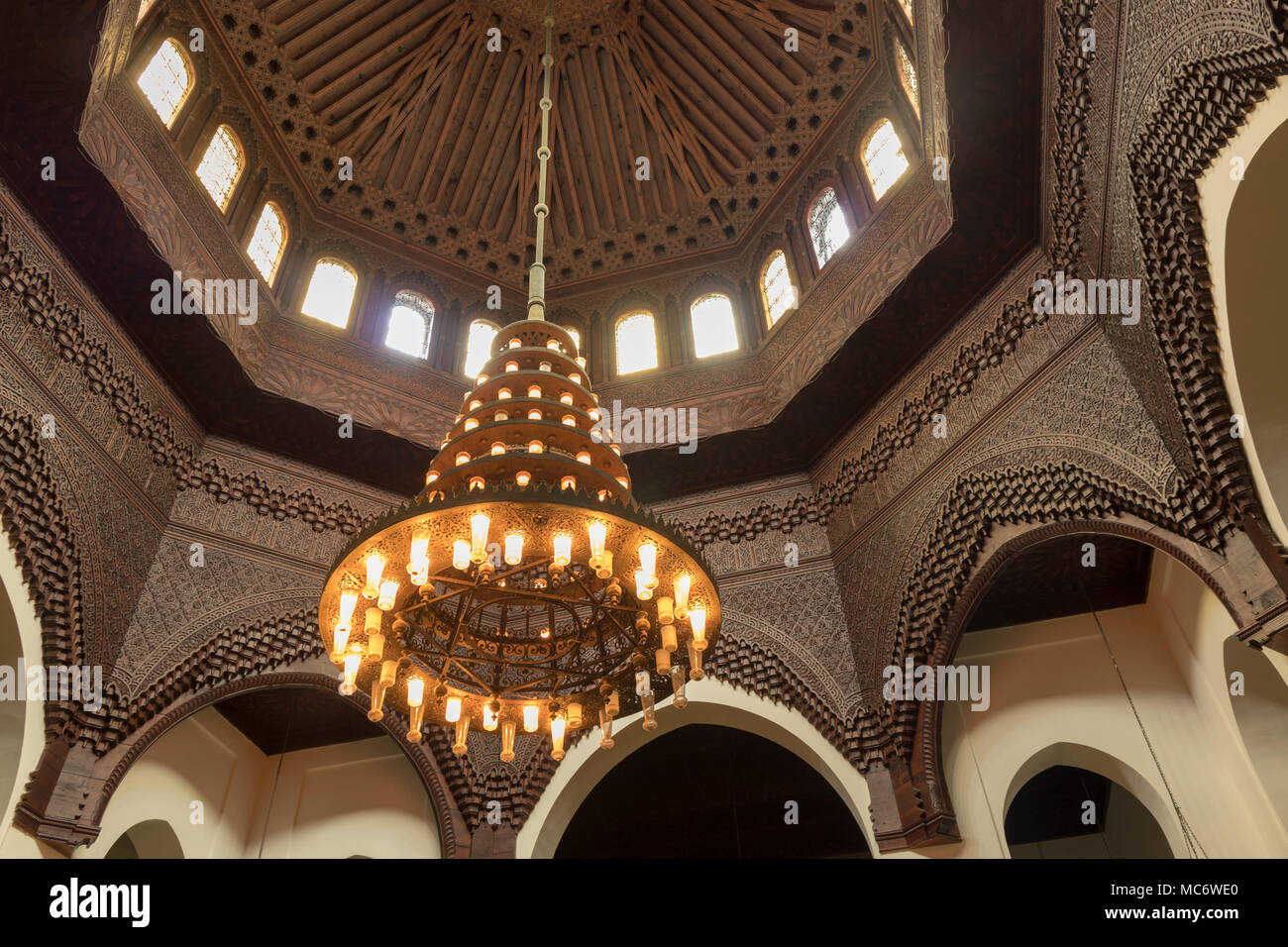 La Grande Mosquée de Paris, France Banque D'Images