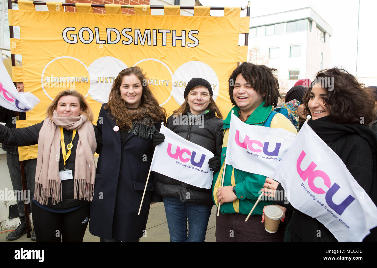 Royaume-Uni Londres 25th mai 2016 des professeurs d'université démonstration de l'UCU appelant à mettre fin à l'écart entre les sexes Banque D'Images