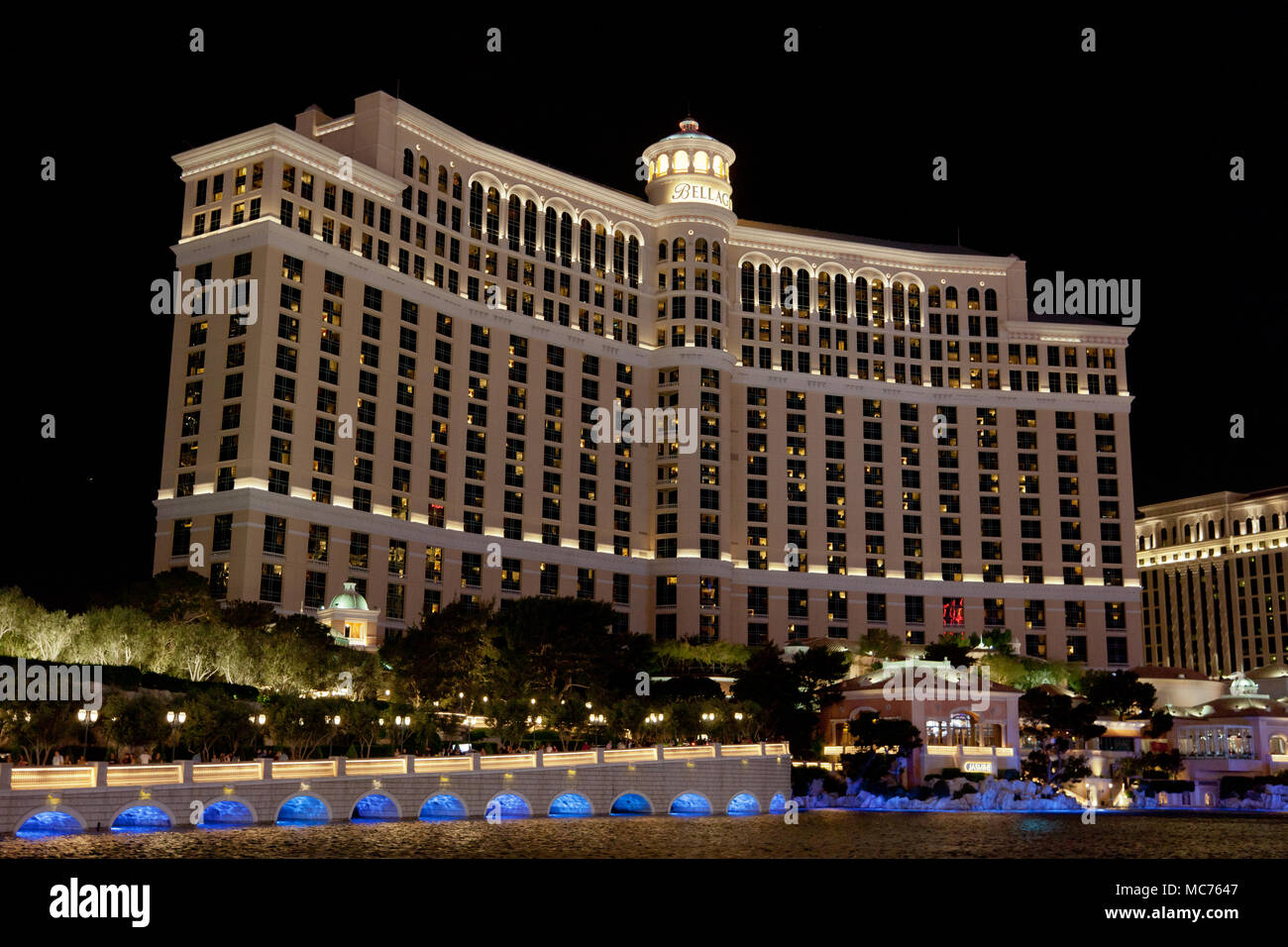 Bellagio Hotel and Casino. Las Vegas, Nevada Banque D'Images