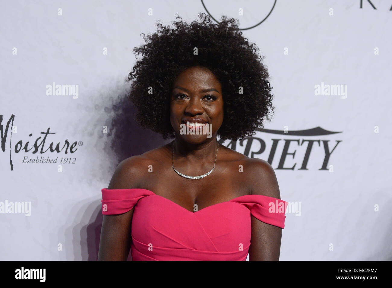 New York, 13 avril 2018. Viola Davis participe à la variété Power of Women : New York au Cipriani Wall Street le 13 avril 2018 à New York. Crédit : Erik Pendzich/Alamy Live News Banque D'Images