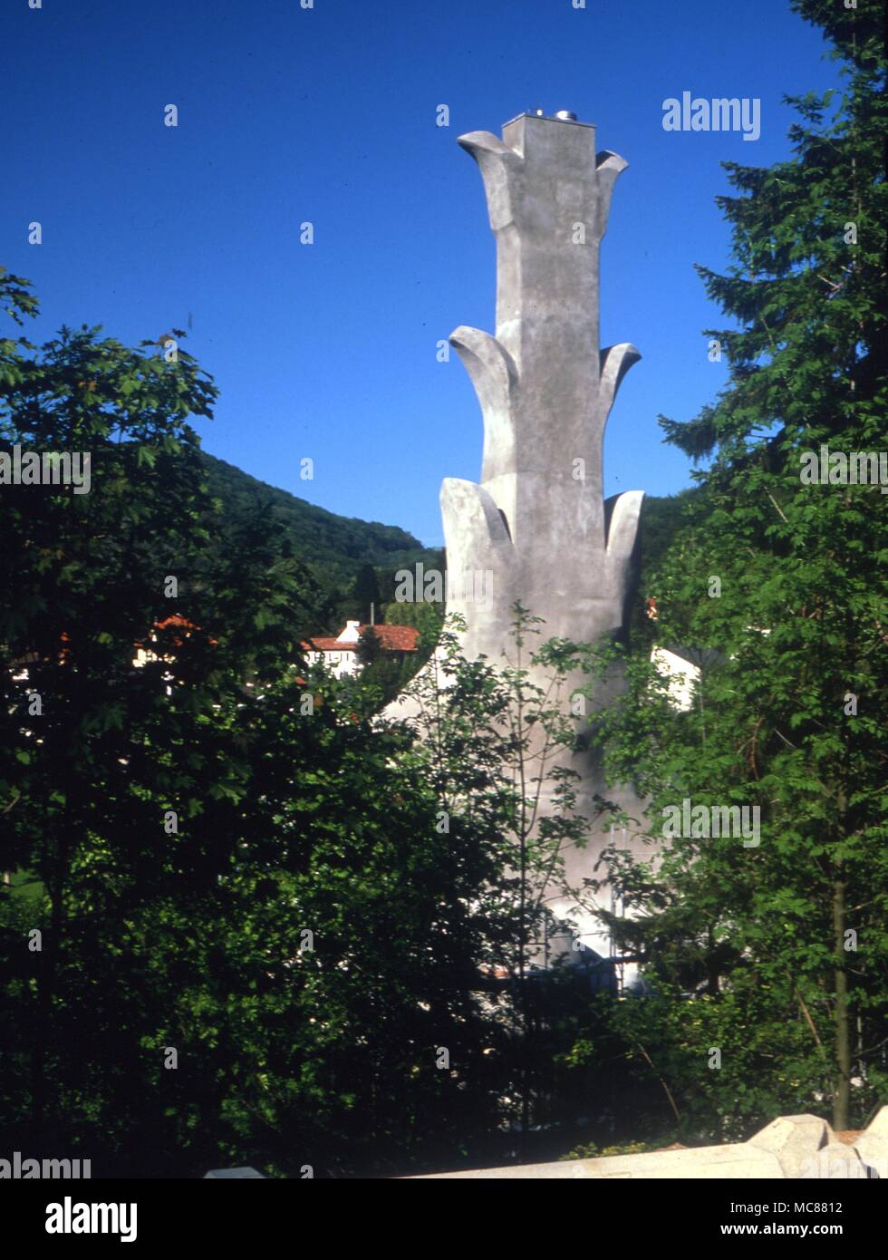 L'anthroposophie La Chambre des fours le Goetheanum conçu par le esotericist Rudolf Steiner. Banque D'Images