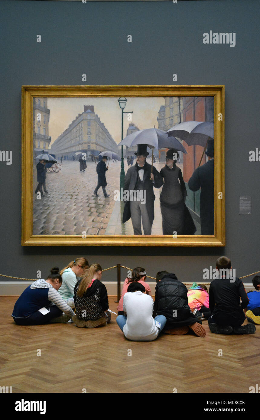 Les Jeunes Enfants Sasseoir Sur Le Sol Le Dessin Peinture Rue De